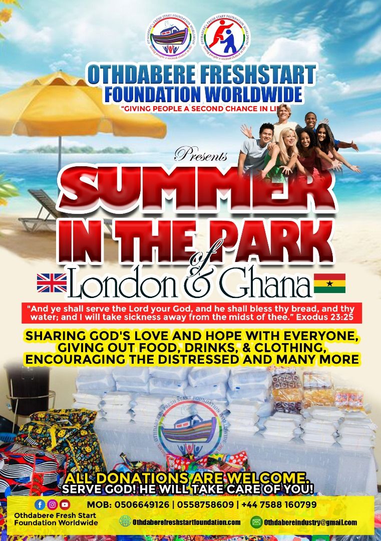 SUMMER IN THE PARK (LONDON & GHANA)