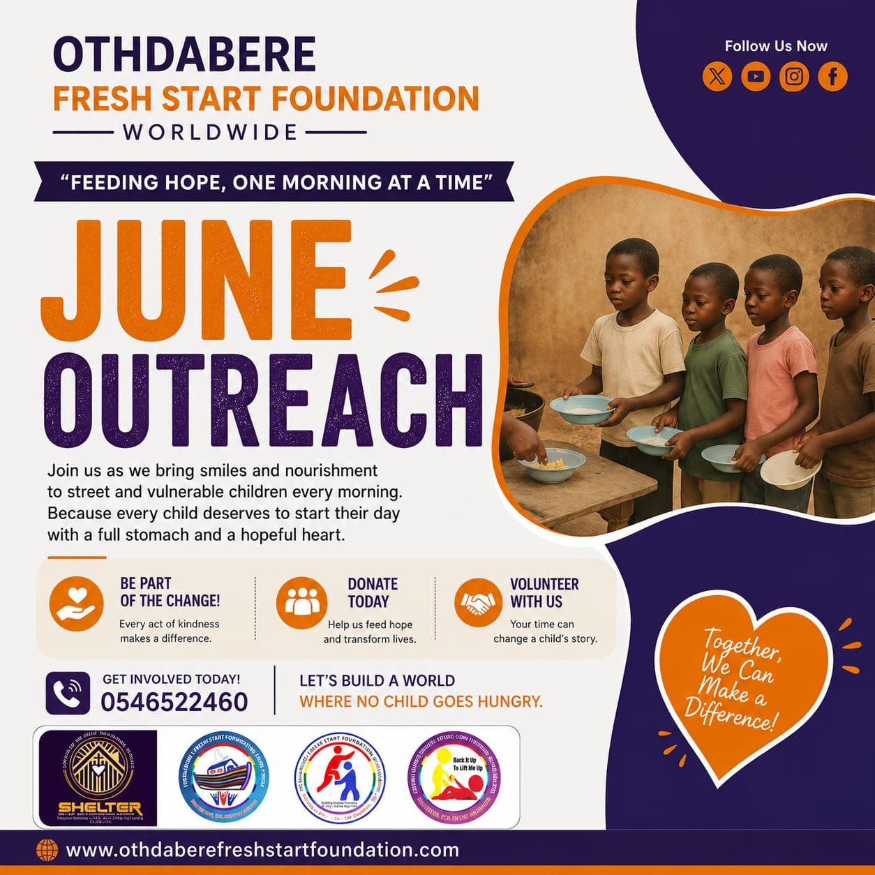 June Outreach — Feeding Hope, One Morning at a Time